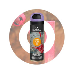 peinture fluo tp 12 mois violet